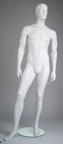 73 Male Mannequin Realistic Full Body Mannequin with Base for