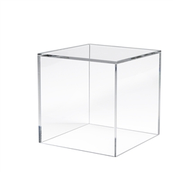 5 Sided Acrylic Display Cubes (Set of 3)