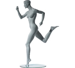 Female Leg Back Running Sports Mannequins