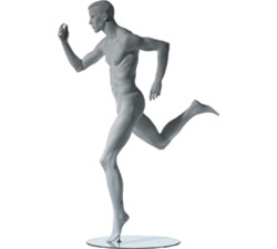 Male Leg Back Running Sports Mannequins